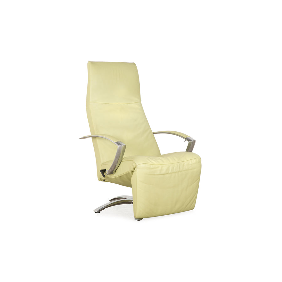 Jori Brainbuilder JR 7760 Leather Pistachio Green Armchair manual function