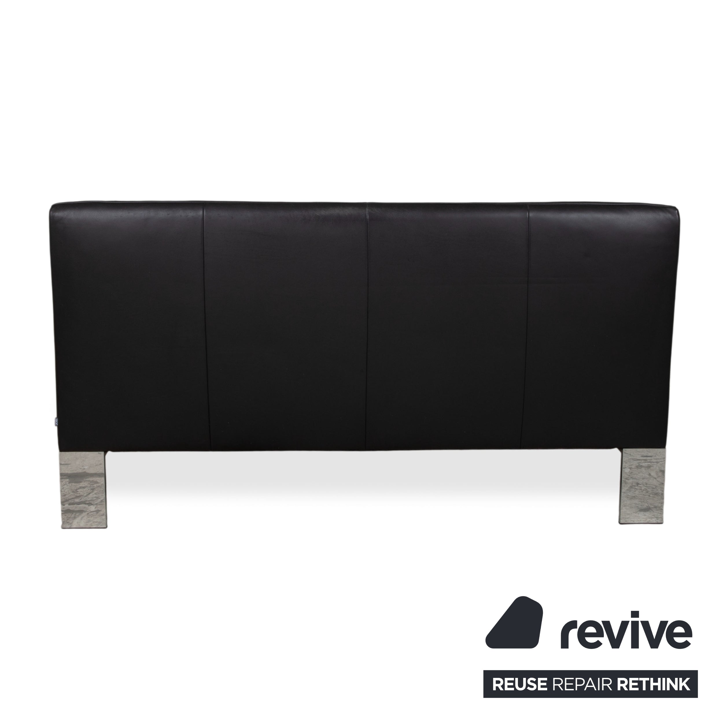 Jori Glove JR-8900 Leder Zweisitzer Schwarz manuelle Funktion Sofa Couch