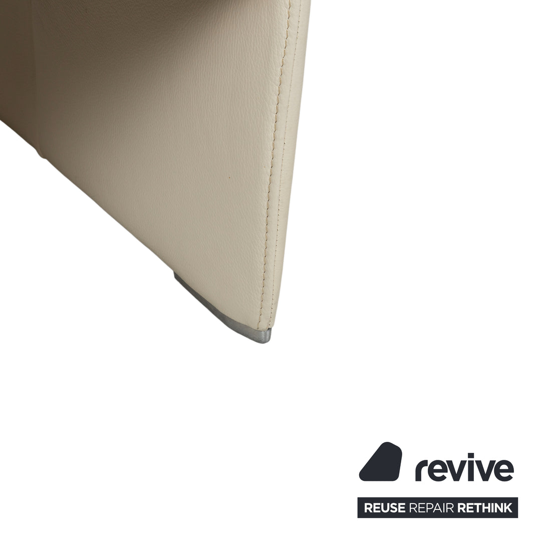 Jori JR 2758 Leder Sessel Creme Beige manuelle Funktion