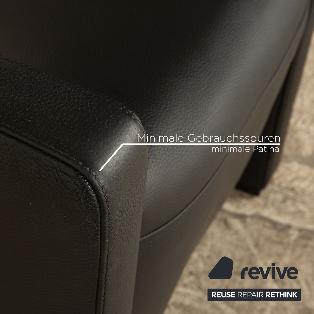 Jori JR 3170 Leather Armchair Black Electric Function