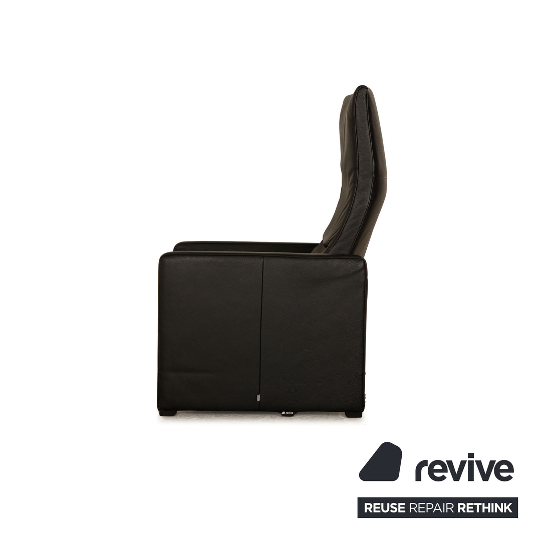 Jori JR 3170 Leather Armchair Black Electric Function