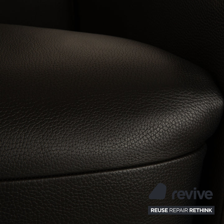 Jori JR 3170 Leather Armchair Black Electric Function