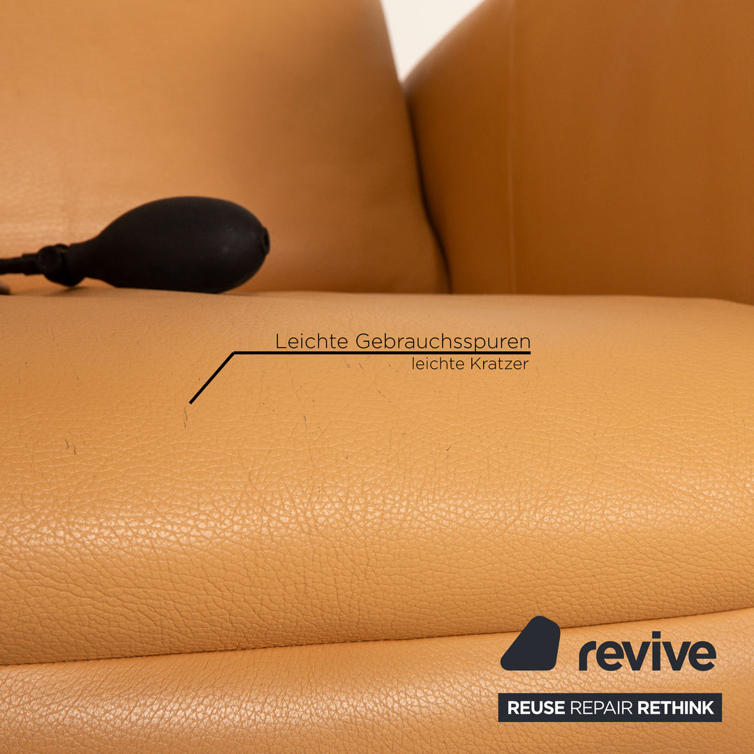 Jori JR 3490 leather armchair beige manual function relaxation function