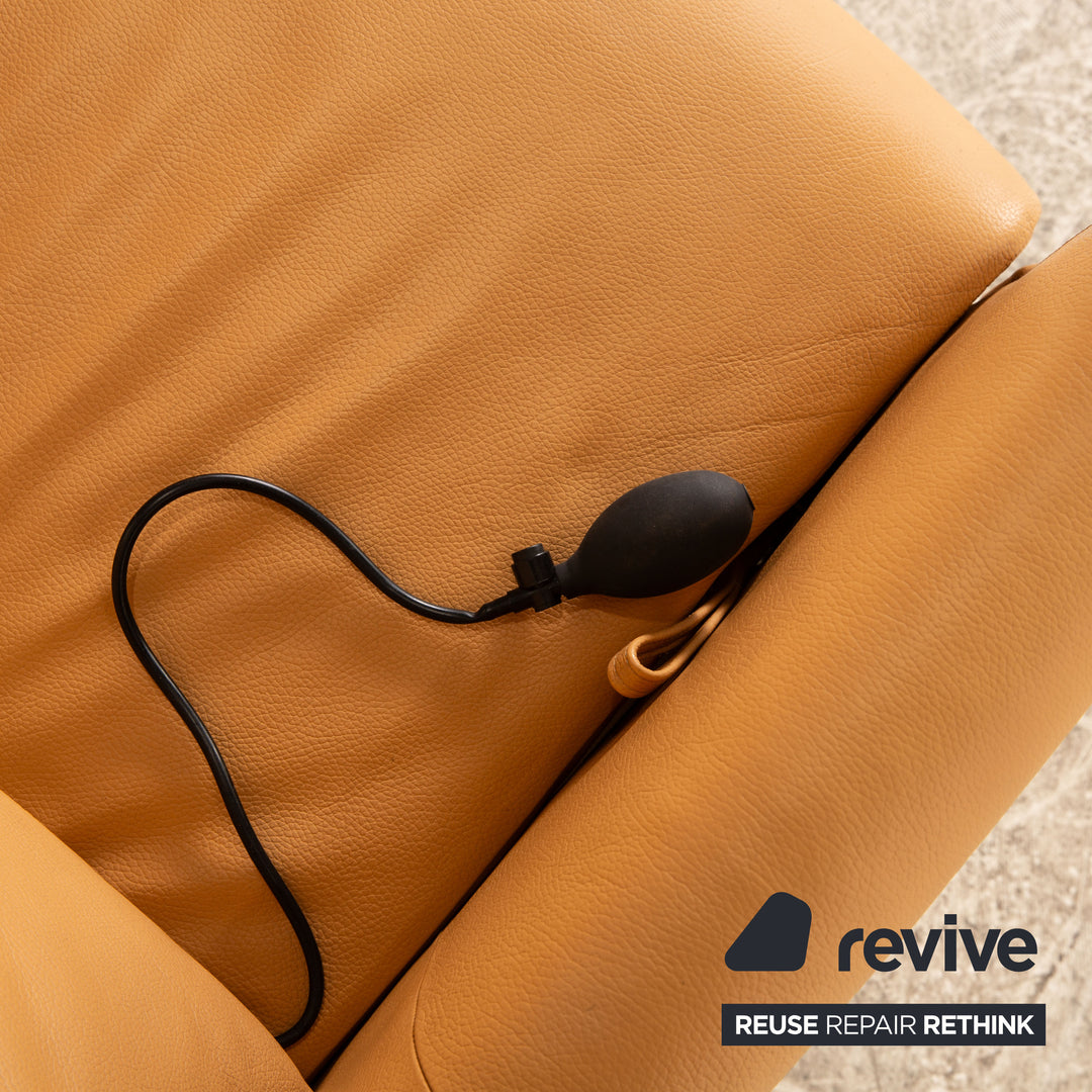 Jori JR 3490 leather armchair beige manual function relaxation function