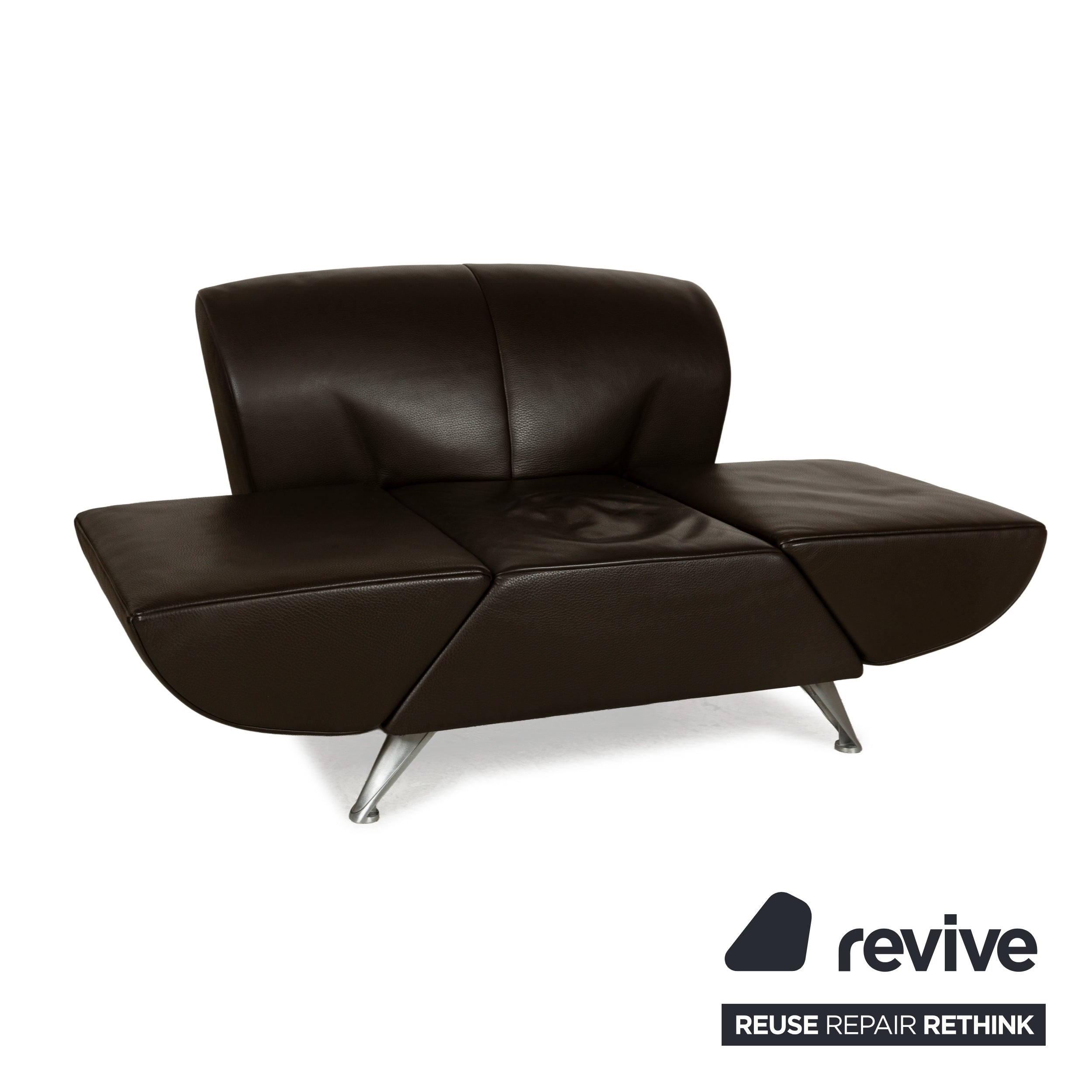Jori JR-8100 Leather Armchair Dark Brown Manual Function