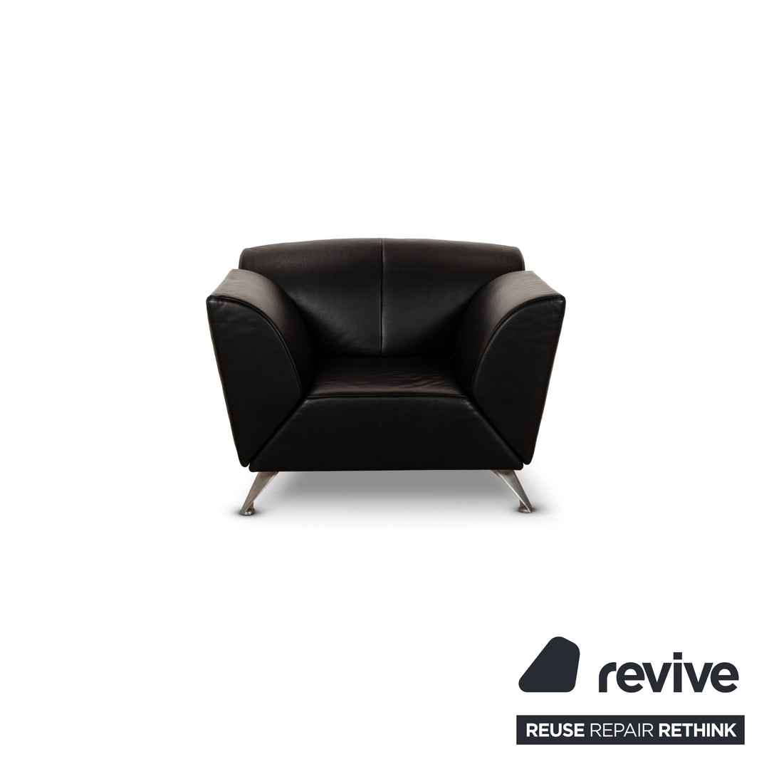 Jori JR-8100 Leather Armchair Black manual function