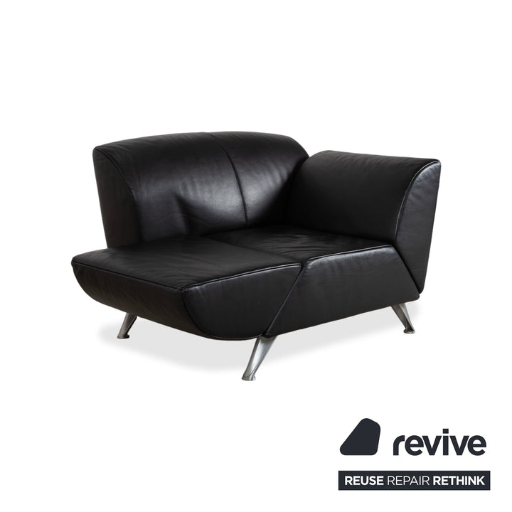 Jori JR-8100 Leder Sessel Schwarz manuelle Funktion