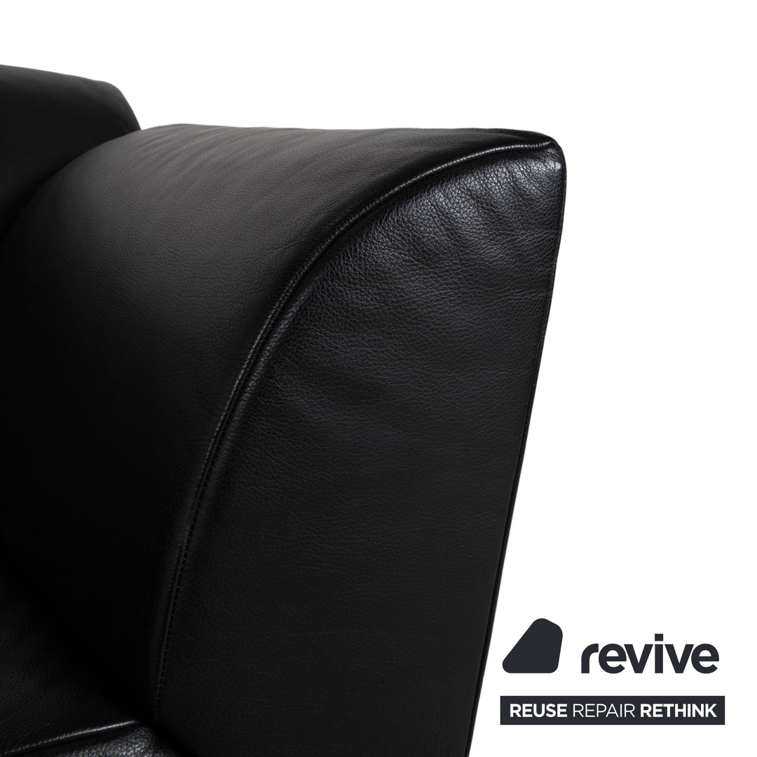 Jori JR-8100 Leder Sessel Schwarz manuelle Funktion