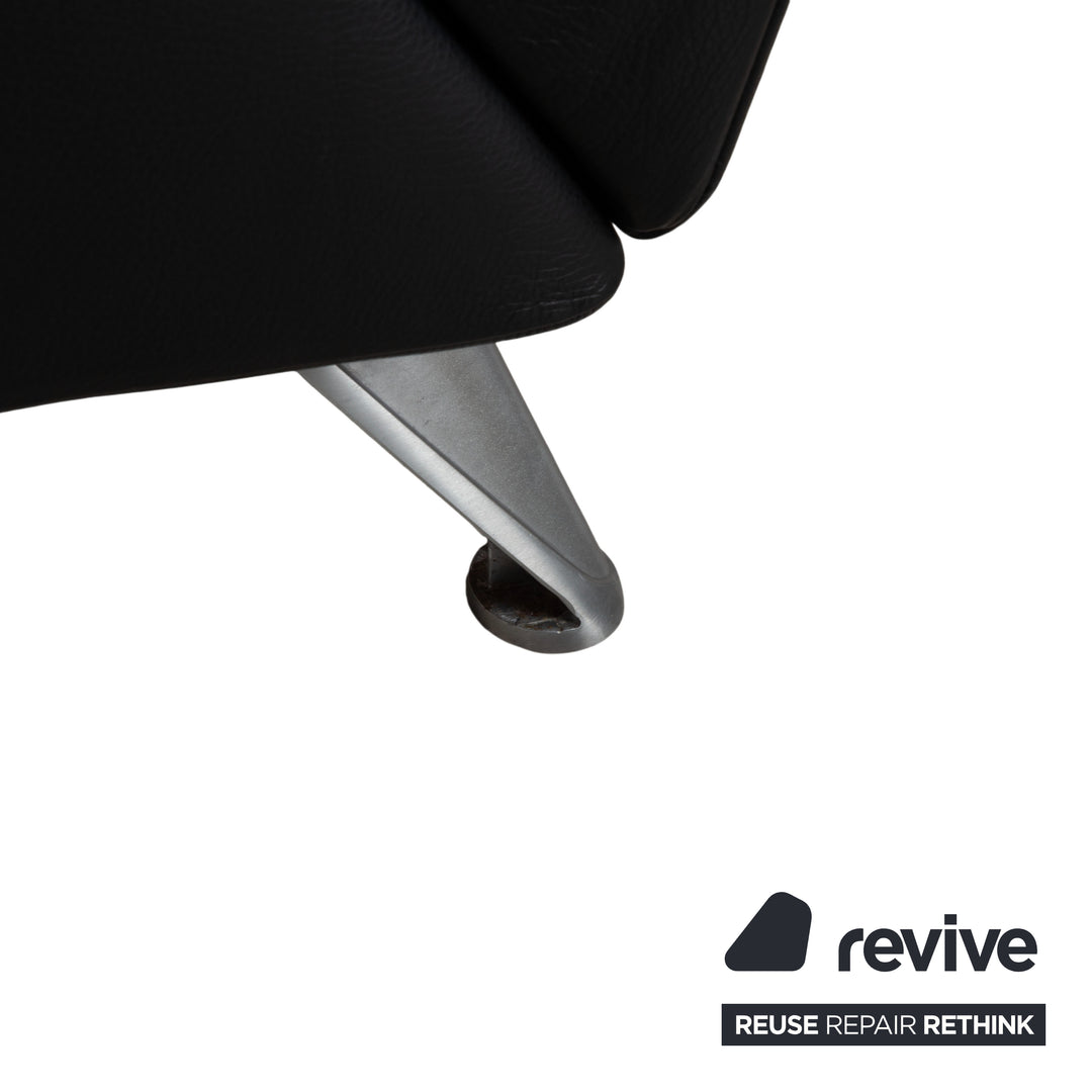 Jori JR-8100 Leder Sessel Schwarz manuelle Funktion