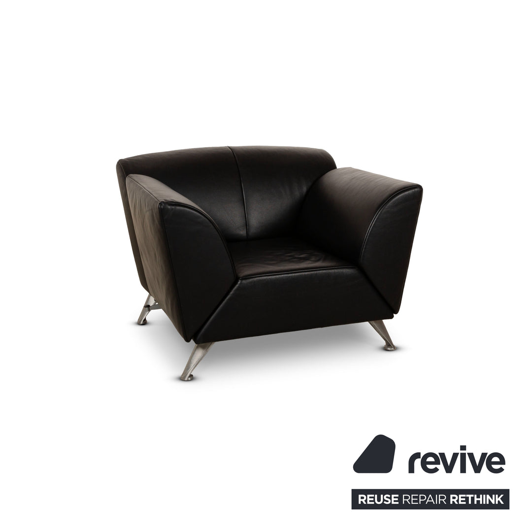 Jori JR-8100 Leather Armchair Black manual function