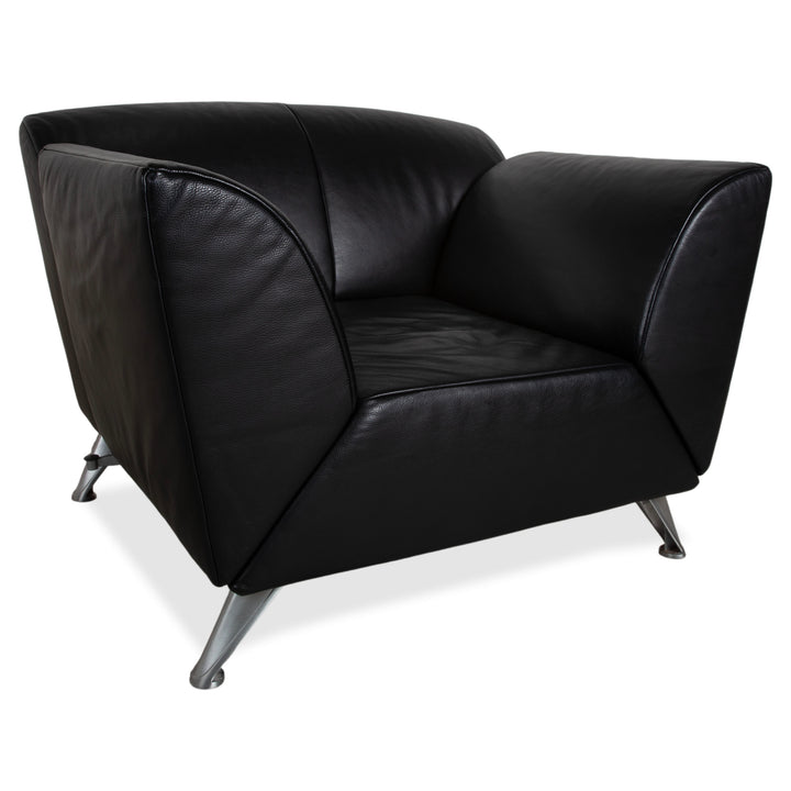 Jori JR-8100 Leder Sessel Schwarz manuelle Funktion