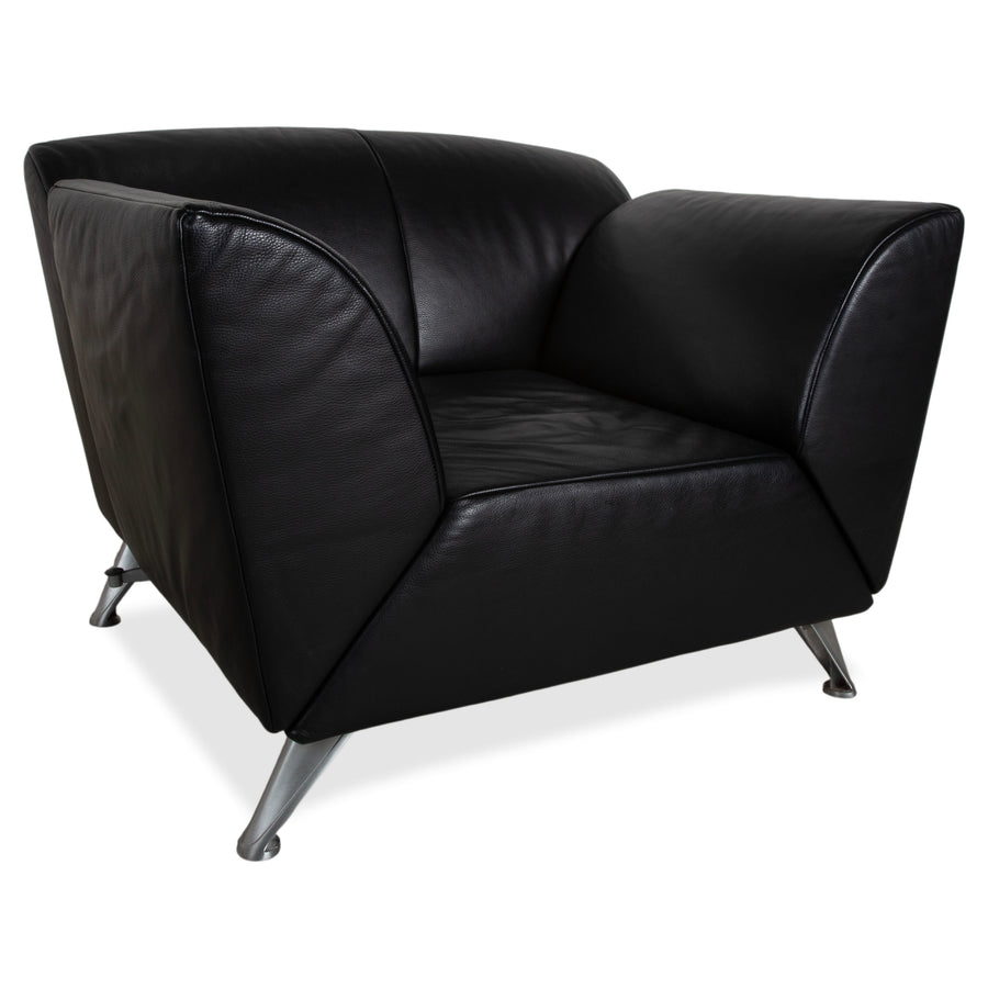 Jori JR-8100 Leder Sessel Schwarz manuelle Funktion