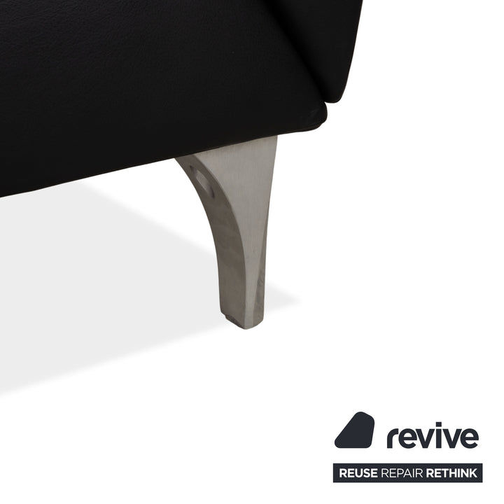 Jori JR 8400 Leder Sessel Schwarz manuelle Funktion