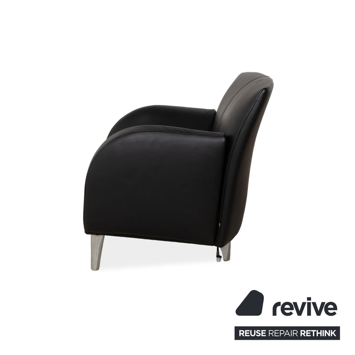 Jori JR 8400 Leder Sessel Schwarz manuelle Funktion