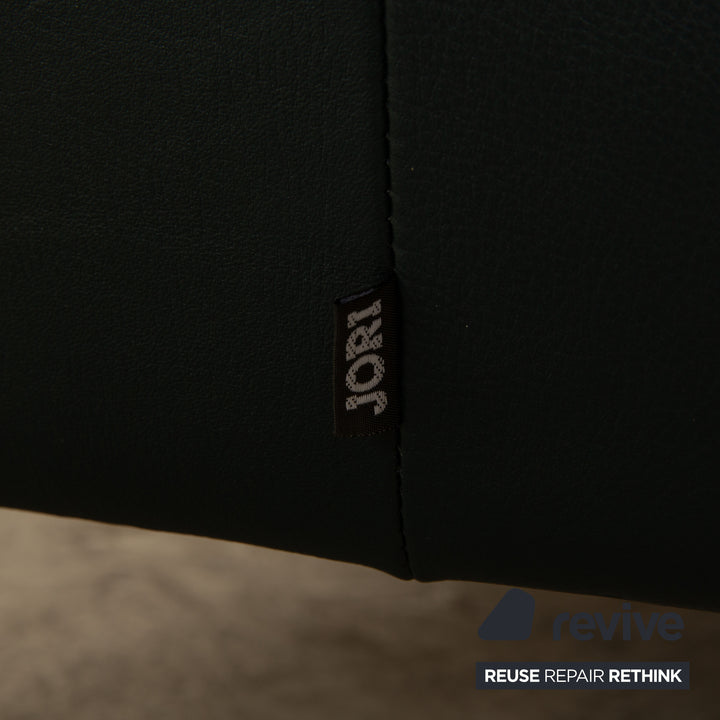 Jori Leather Lounger Green Dark Green