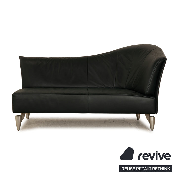 Jori Leather Lounger Green Dark Green