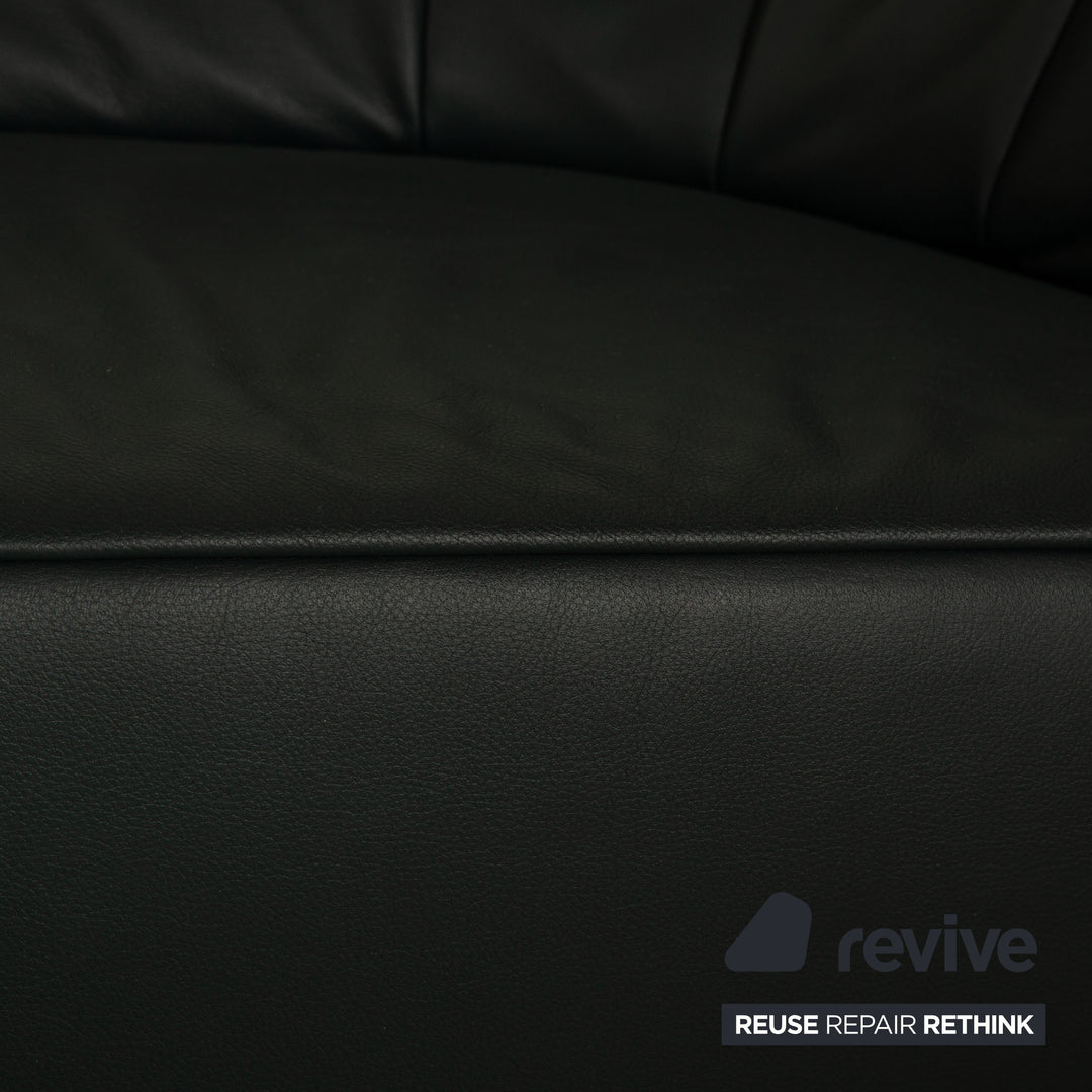 Jori Leather Lounger Green Dark Green