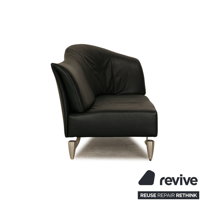 Jori Leather Lounger Green Dark Green