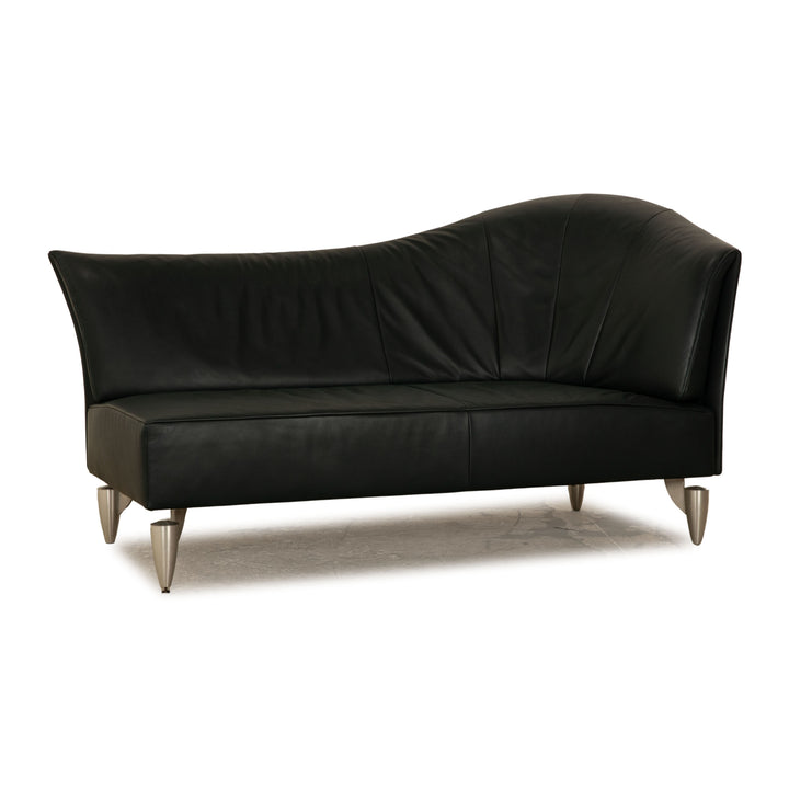 Jori Leather Lounger Green Dark Green