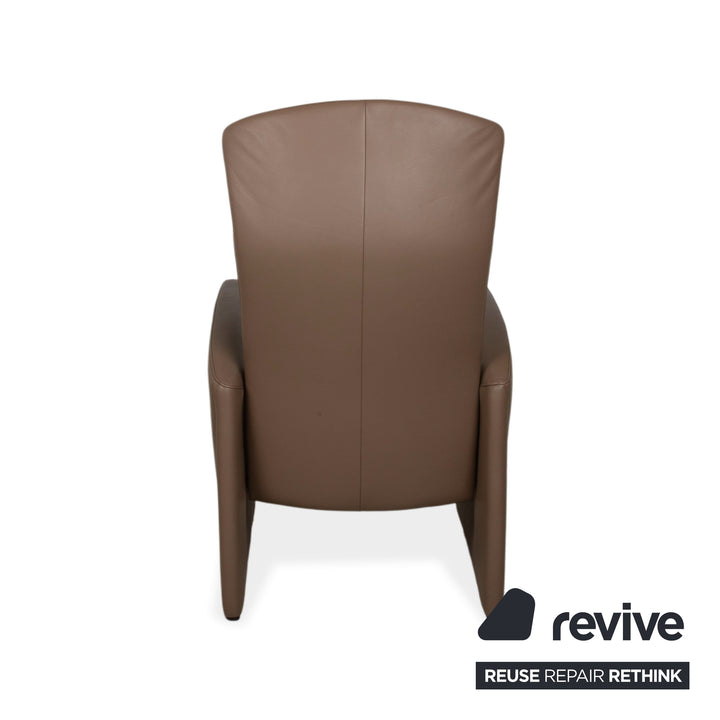 Jori Leder Sessel Braun Taupe elektrische Funktion Relaxfunktion