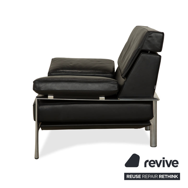 Jori Leder Sessel Schwarz manuelle Funktion