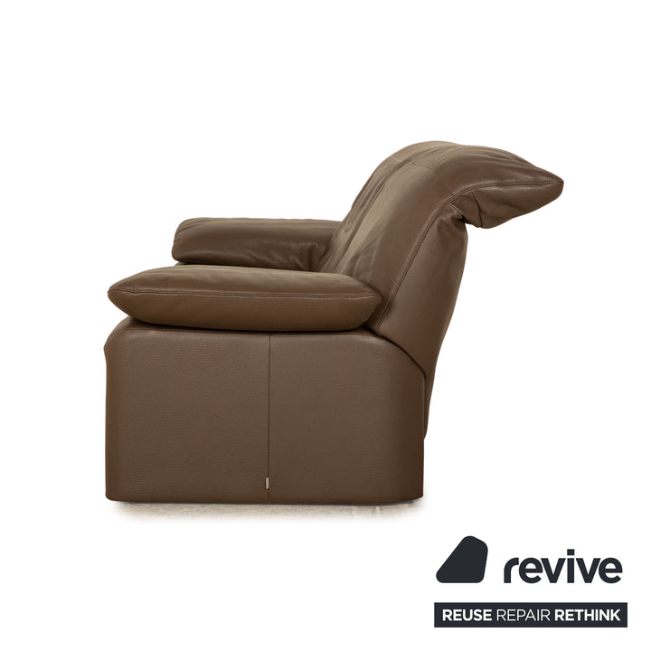 Jori Linea JR-8780 Leder Zweisitzer Braun manuelle Funktion Sofa Couch