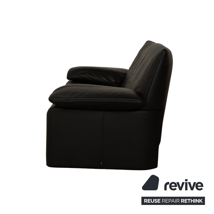 Jori Linea Cuir Deux places Noir fonction manuelle