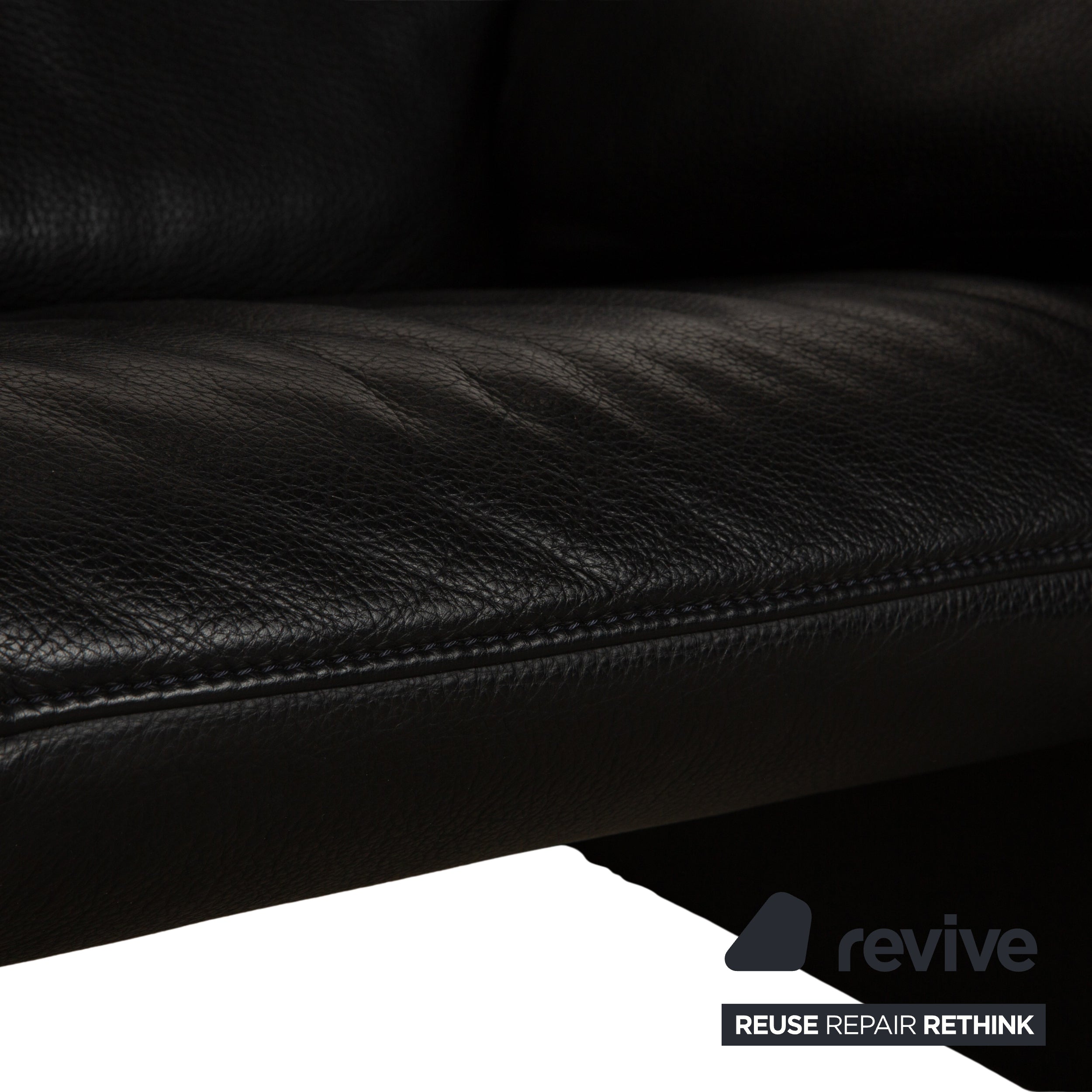 Jori Linea Leder Zweisitzer Schwarz manuelle Funktion