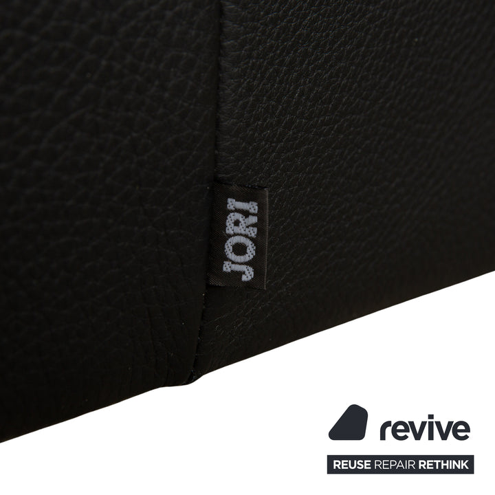 Jori Linea Cuir Deux places Noir fonction manuelle