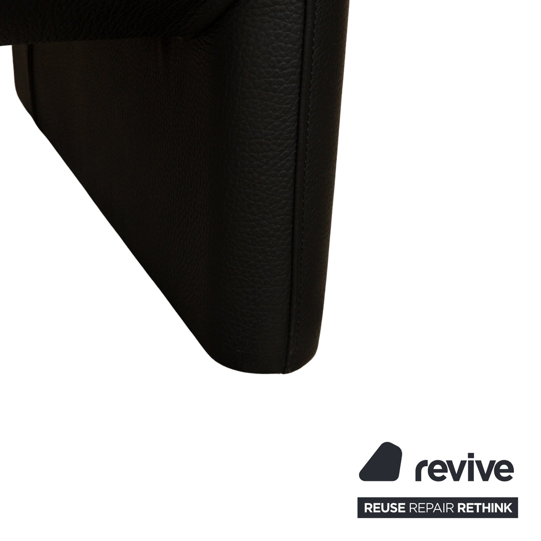 Jori Linea Cuir Deux places Noir fonction manuelle