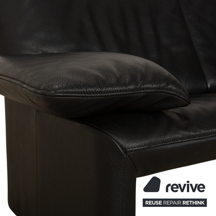 Jori Linea Cuir Deux places Noir fonction manuelle