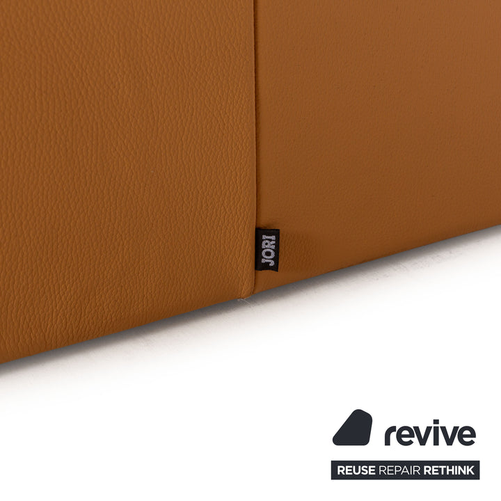Jori Linea Zweisitzer Leder Zweisitzer Braun manuelle Funktion Sofa Couch