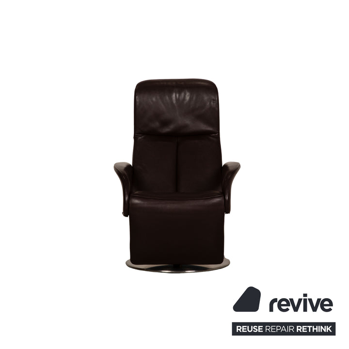 Jori  Symphony Leder Sessel Dunkelbraun Funktion Relaxfunktion