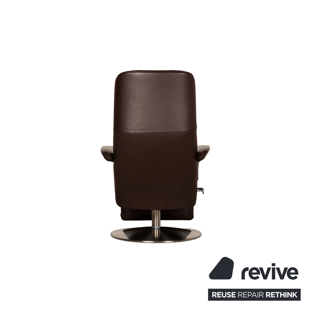 Jori  Symphony Leder Sessel Dunkelbraun Funktion Relaxfunktion