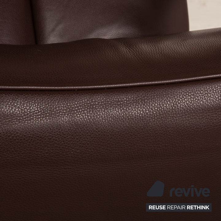 Jori  Symphony Leder Sessel Dunkelbraun Funktion Relaxfunktion