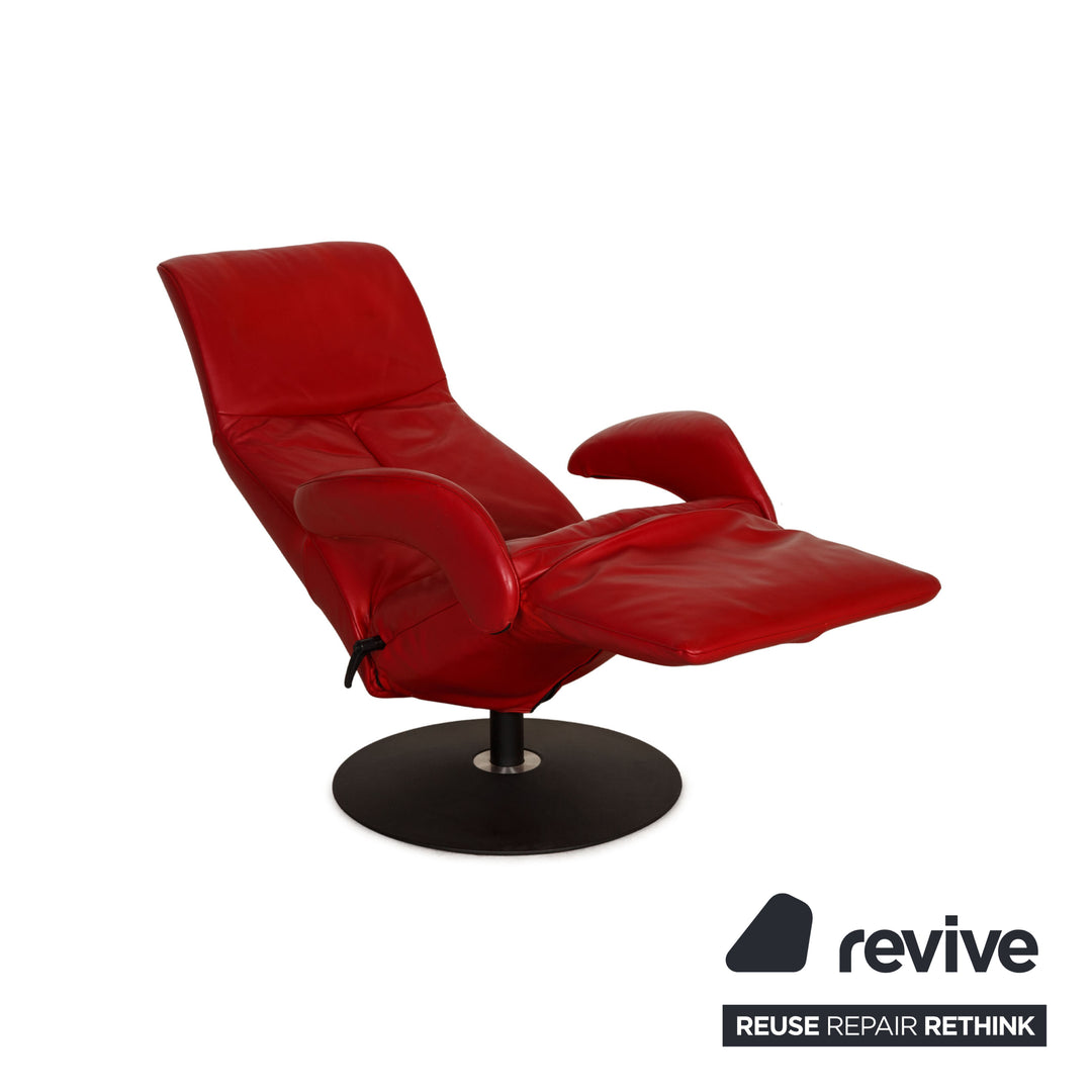 Jori Symphony Leder Sessel Rot Funktion Relaxfunktion Maxi