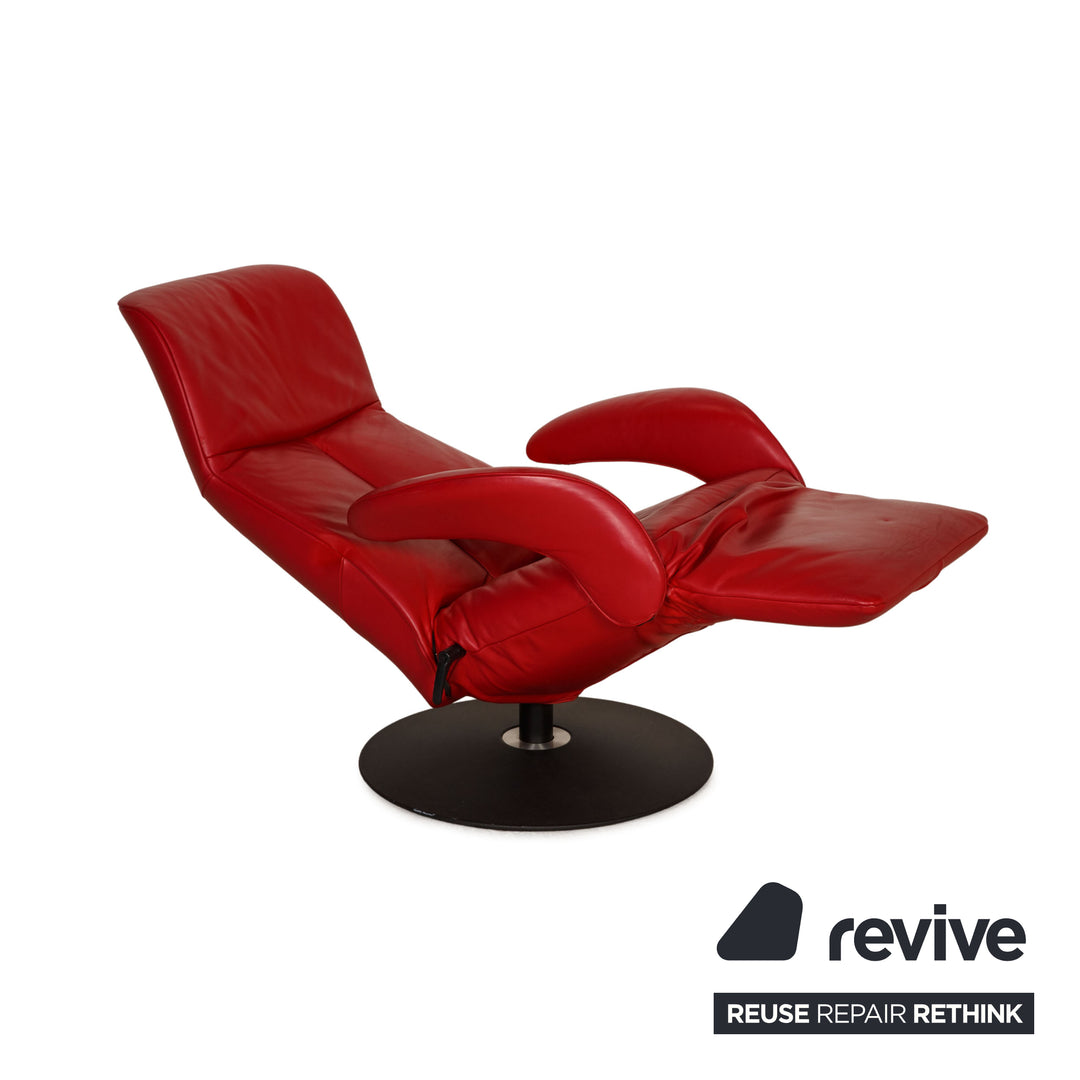 Jori Symphony Leder Sessel Rot Funktion Relaxfunktion Medi