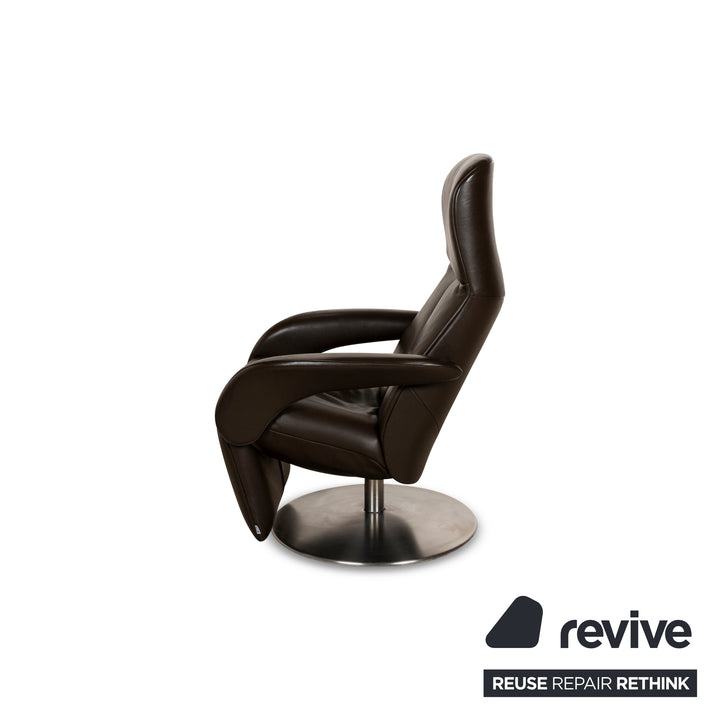 Jori Symphony JR-7960 Leather Armchair Brown Manual Function