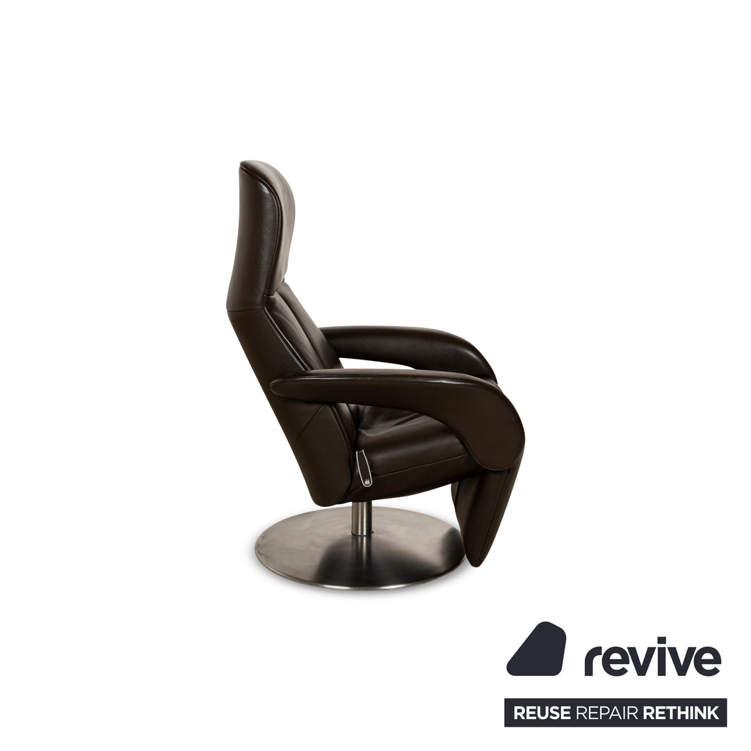 Jori Symphony JR-7960 Leather Armchair Brown Manual Function