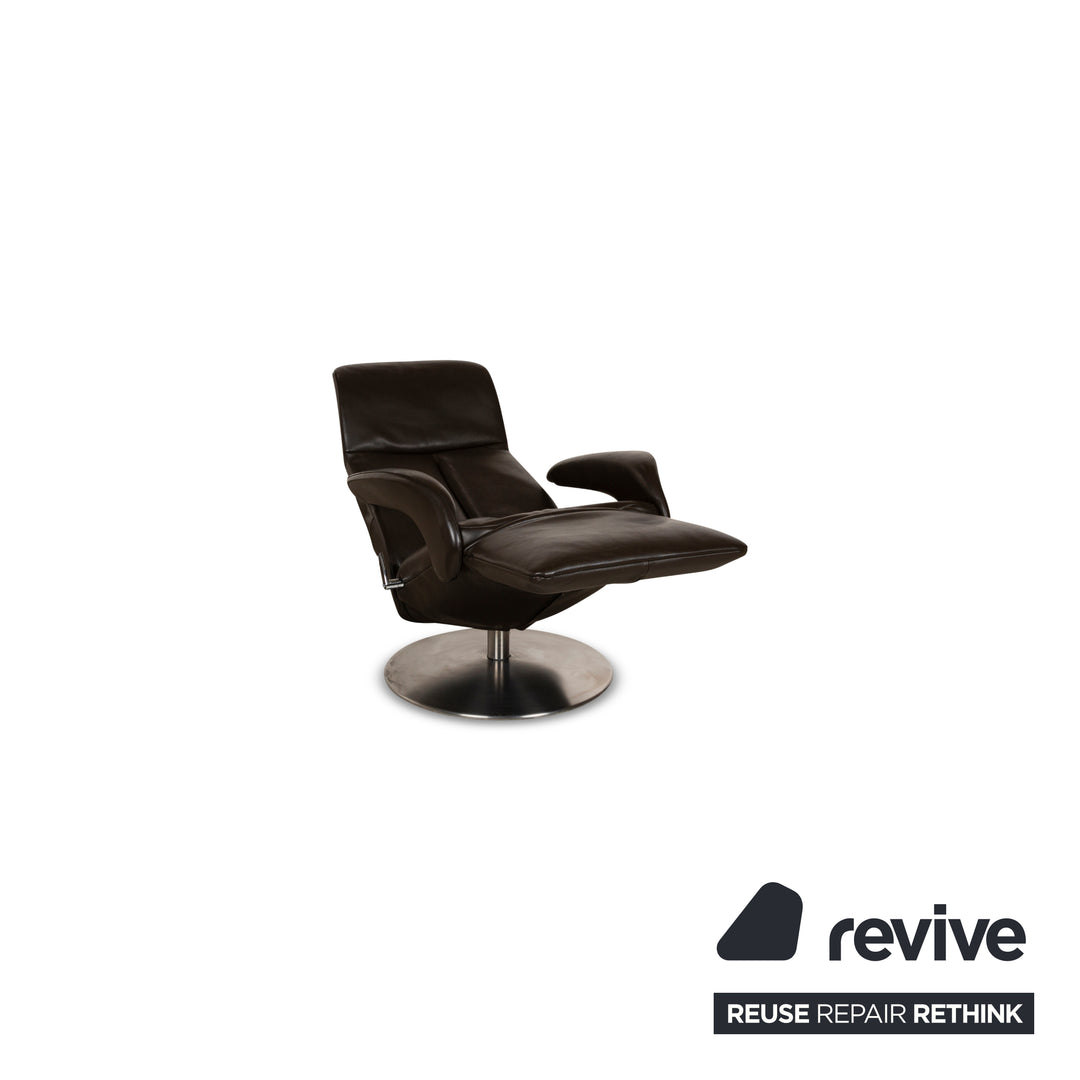Jori Symphony JR-7960 Leather Armchair Brown Manual Function