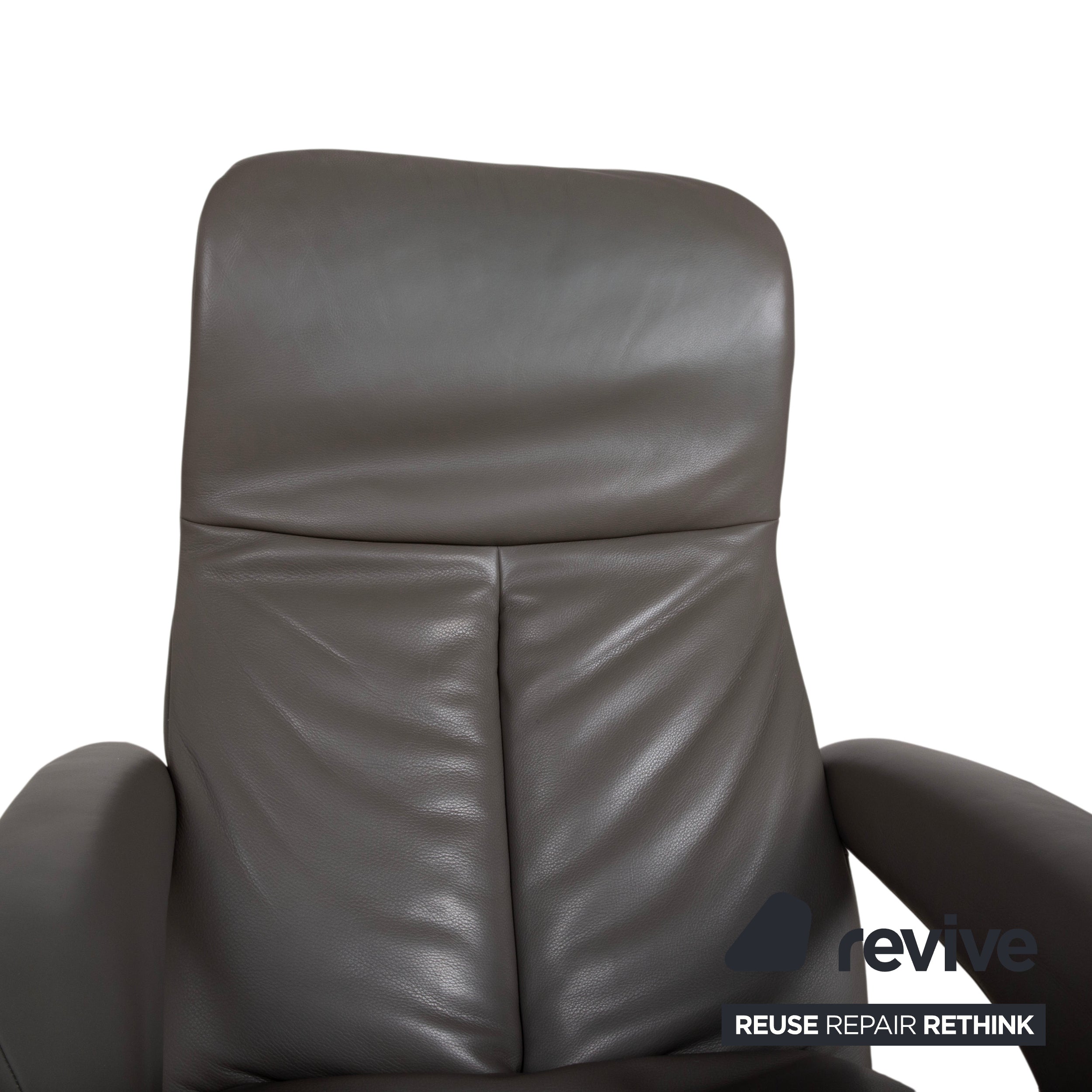Jori Symphony JR-7960 Leder Sessel Grau Taupe manuelle Funktion Relaxfunktion