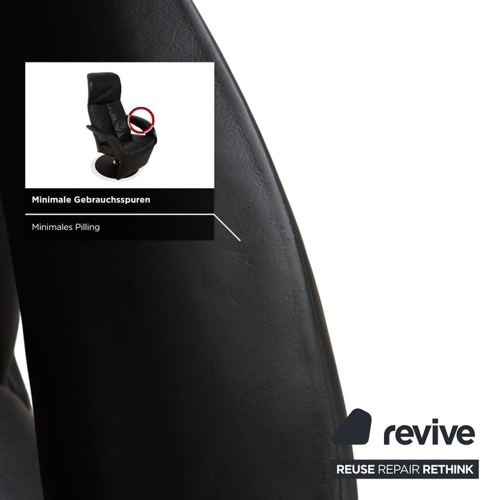 Jori Symphony Mono-Move Maxi Leder Relax Sessel Schwarz manuelle Funktion