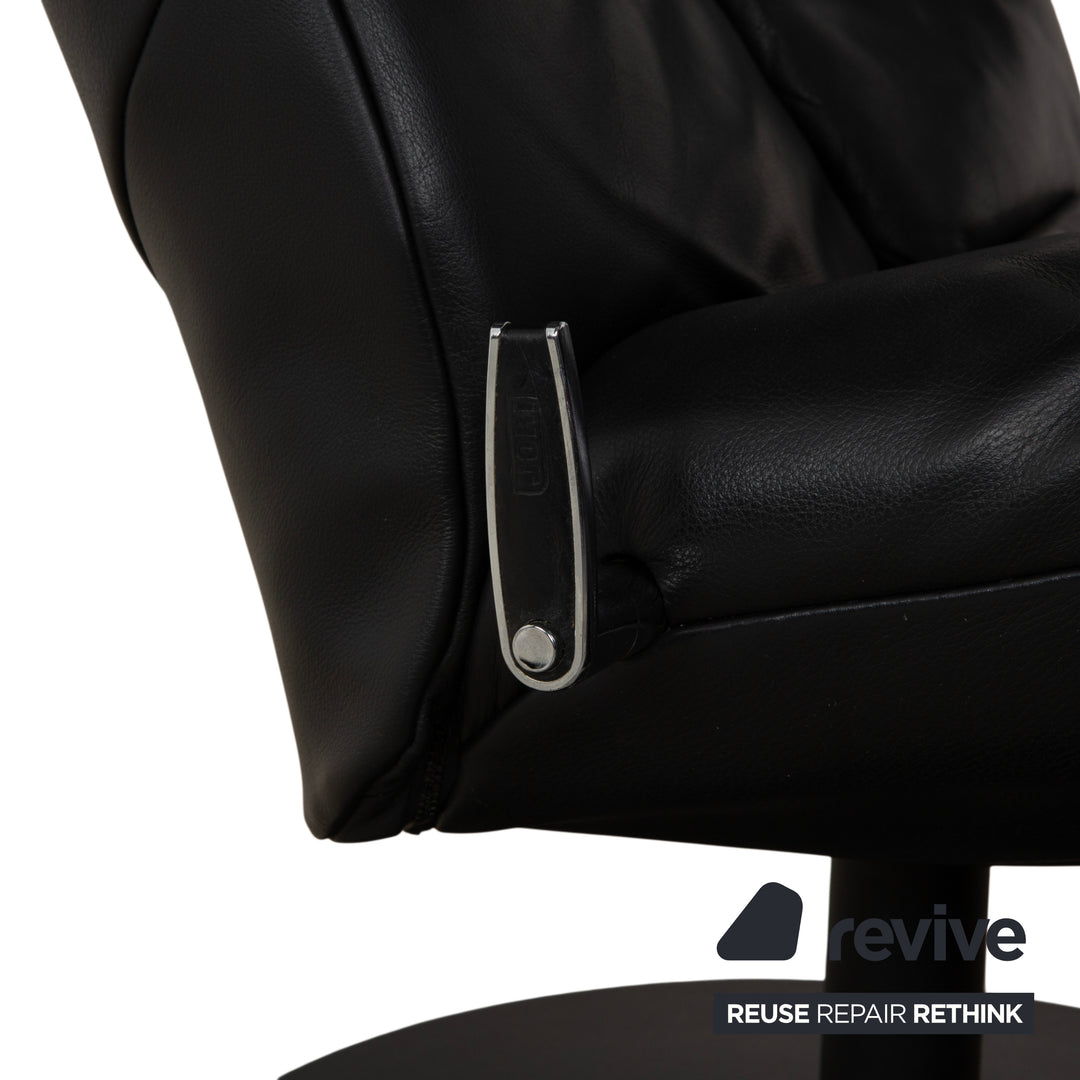 Jori Symphony Mono-Move Maxi Leder Relax Sessel Schwarz manuelle Funktion