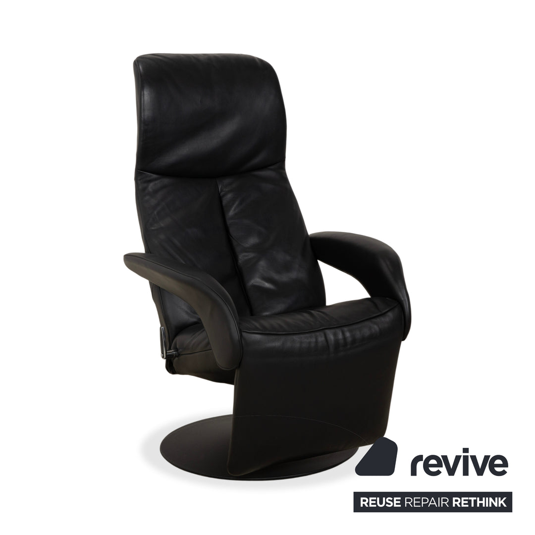 Jori Symphony Mono-Move Maxi Leder Relax Sessel Schwarz manuelle Funktion