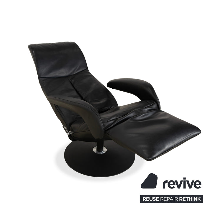 Jori Symphony Mono-Move Maxi Leder Relax Sessel Schwarz manuelle Funktion