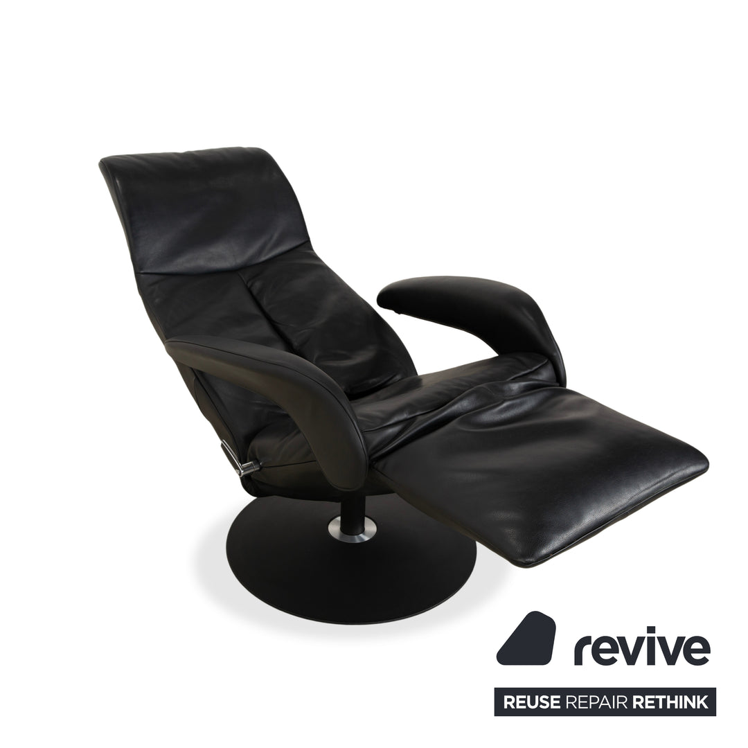Jori Symphony Mono-Move Maxi Leder Relax Sessel Schwarz manuelle Funktion