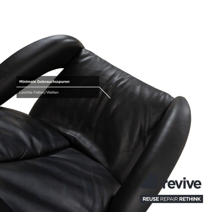 Jori Symphony Mono-Move Maxi Leder Relax Sessel Schwarz manuelle Funktion