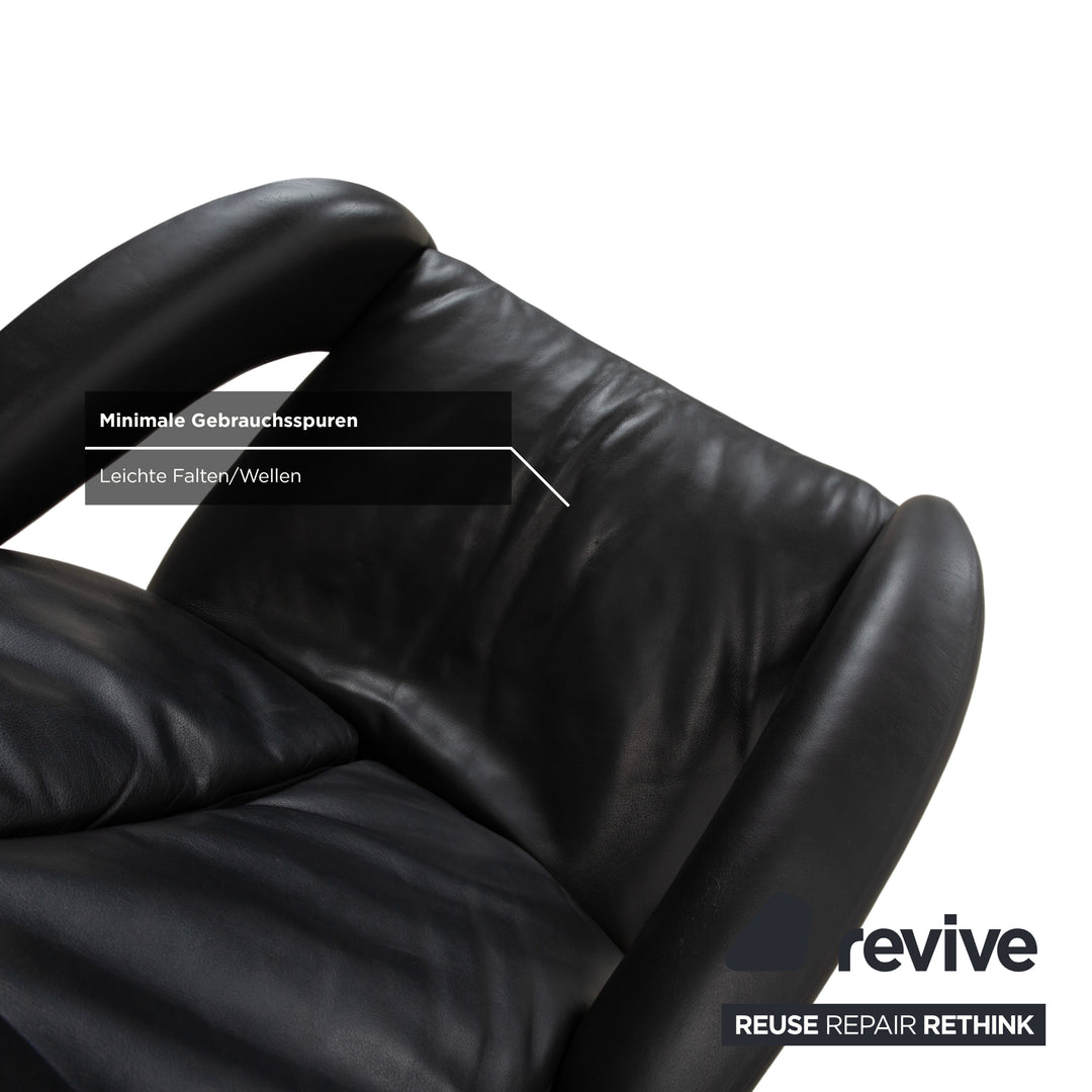 Jori Symphony Mono-Move Maxi Leder Relax Sessel Schwarz manuelle Funktion