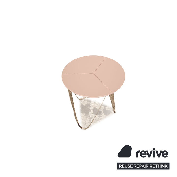 Joval Chronos Holz Couchtisch Rosa Pink