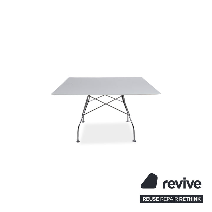 Kartell Glossy Holz Esstisch Weiß
